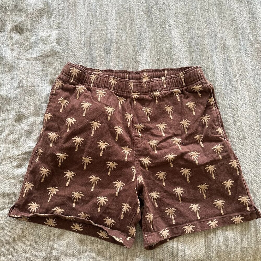 Relaxed Fit Cotton Shorts